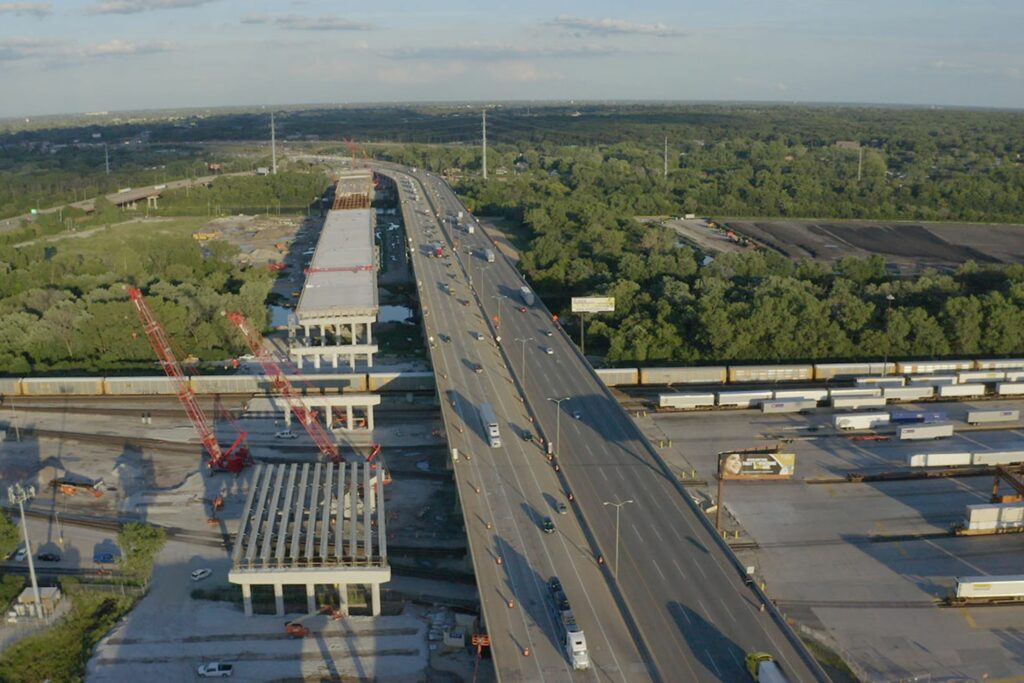 nitrocrete used for Chicago's Mile Long bridge